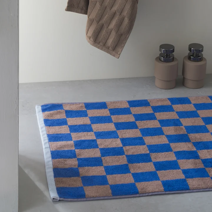 Mette Ditmer - Retro Badematte, 50 x 80 cm, dunkelgrau