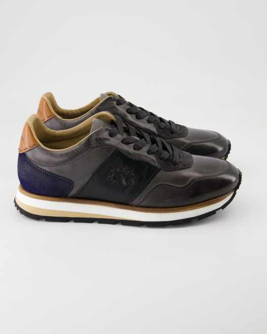 La Martina LFM242.070.4190 Schnürschuhe in Schwarz