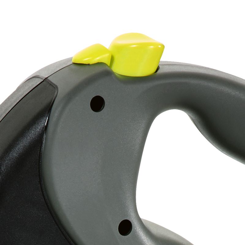 Laisse giant professional tape 10 m black/neon yellow flexi gtp-210-s-neo-16