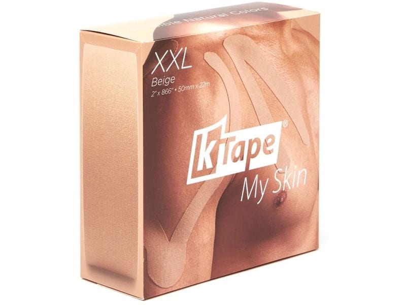 K-Tape K-Tape XXL My Skin beige 5 cm x 22 m Atmungsaktives Kinesiology Tape für Muskeln und Gelenke