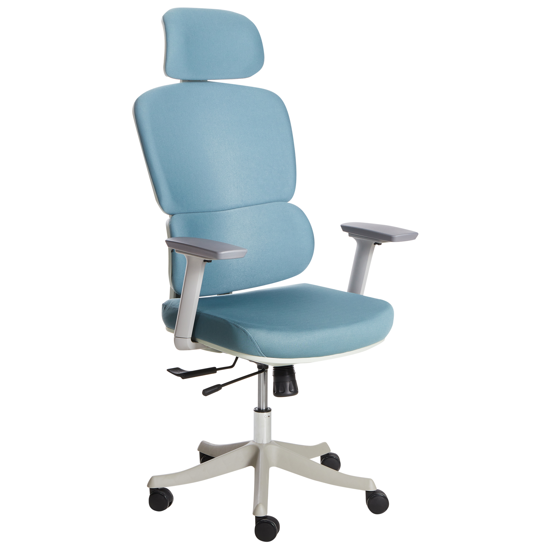 Beliani - VISCOUNT - Bureaustoel - Blauw - Polyester