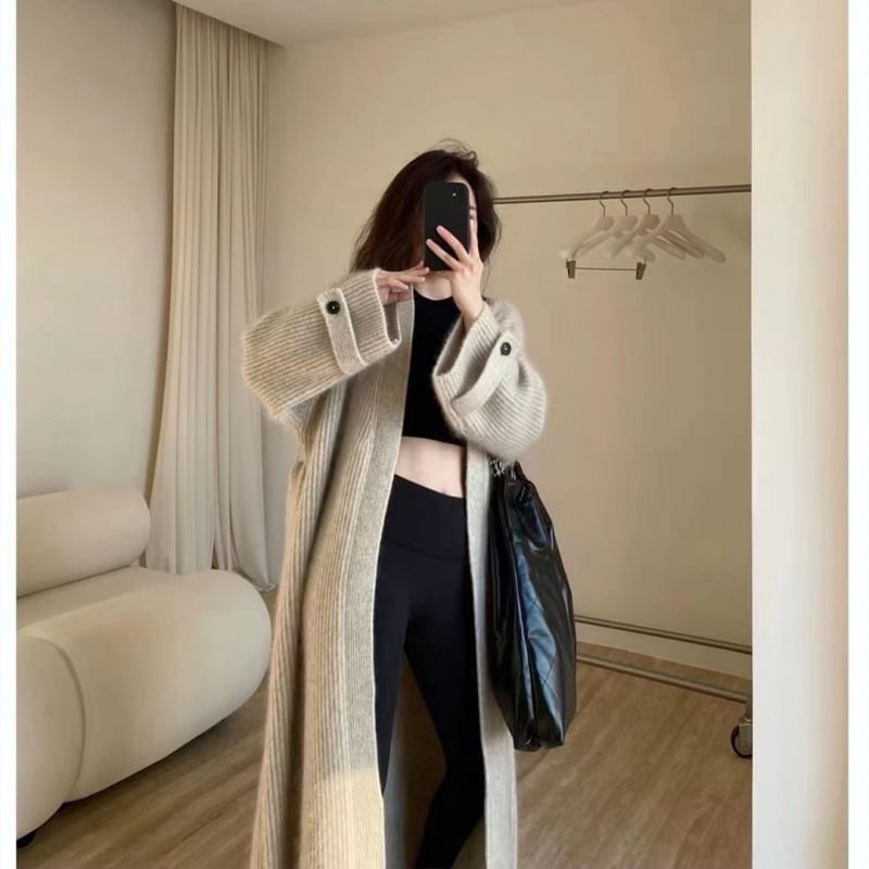 hollybunbur - Lange cardigan met lange mouwen