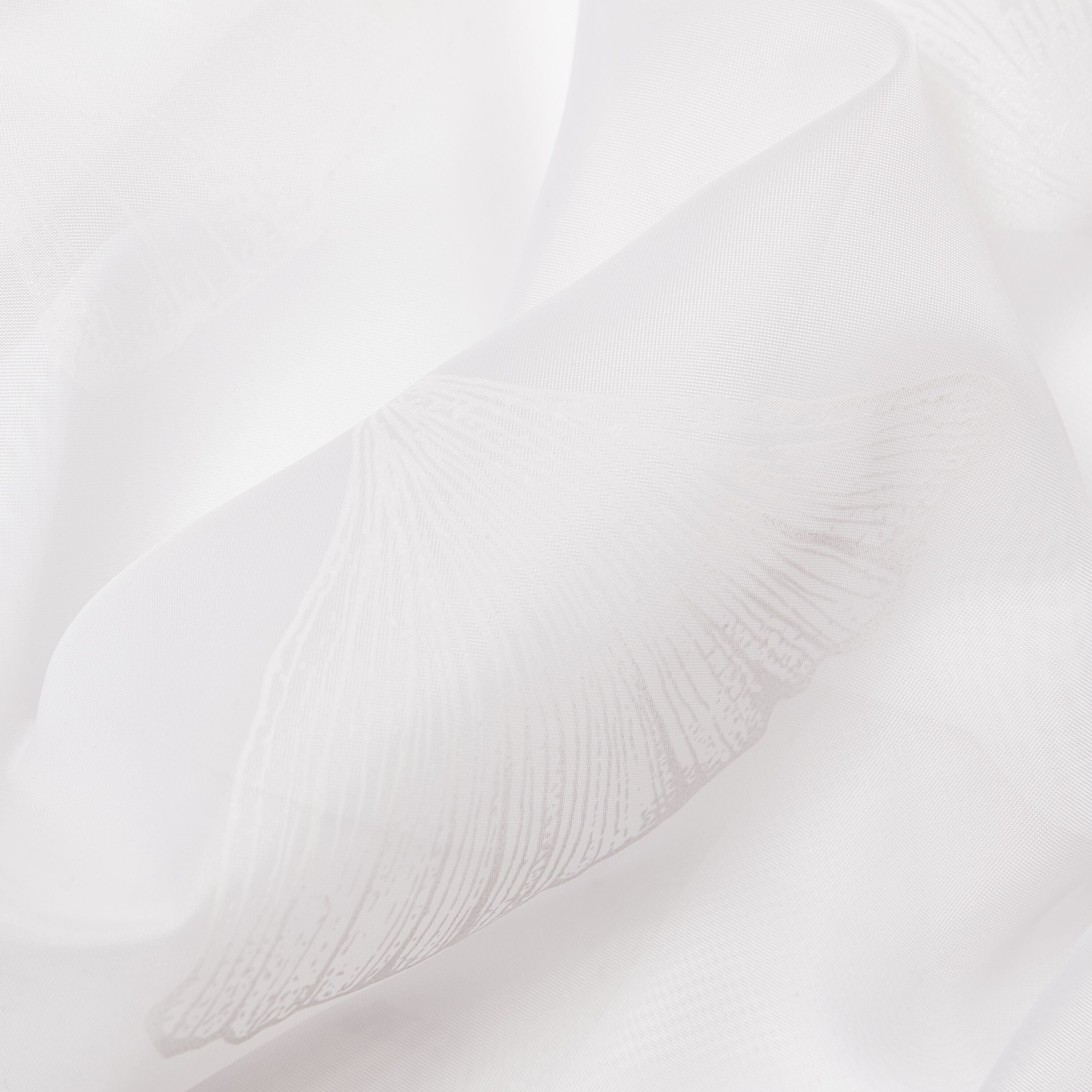 JULIETA Flächenvorhang - Weiss / B: 60.0 cm x H: 245.0 cm