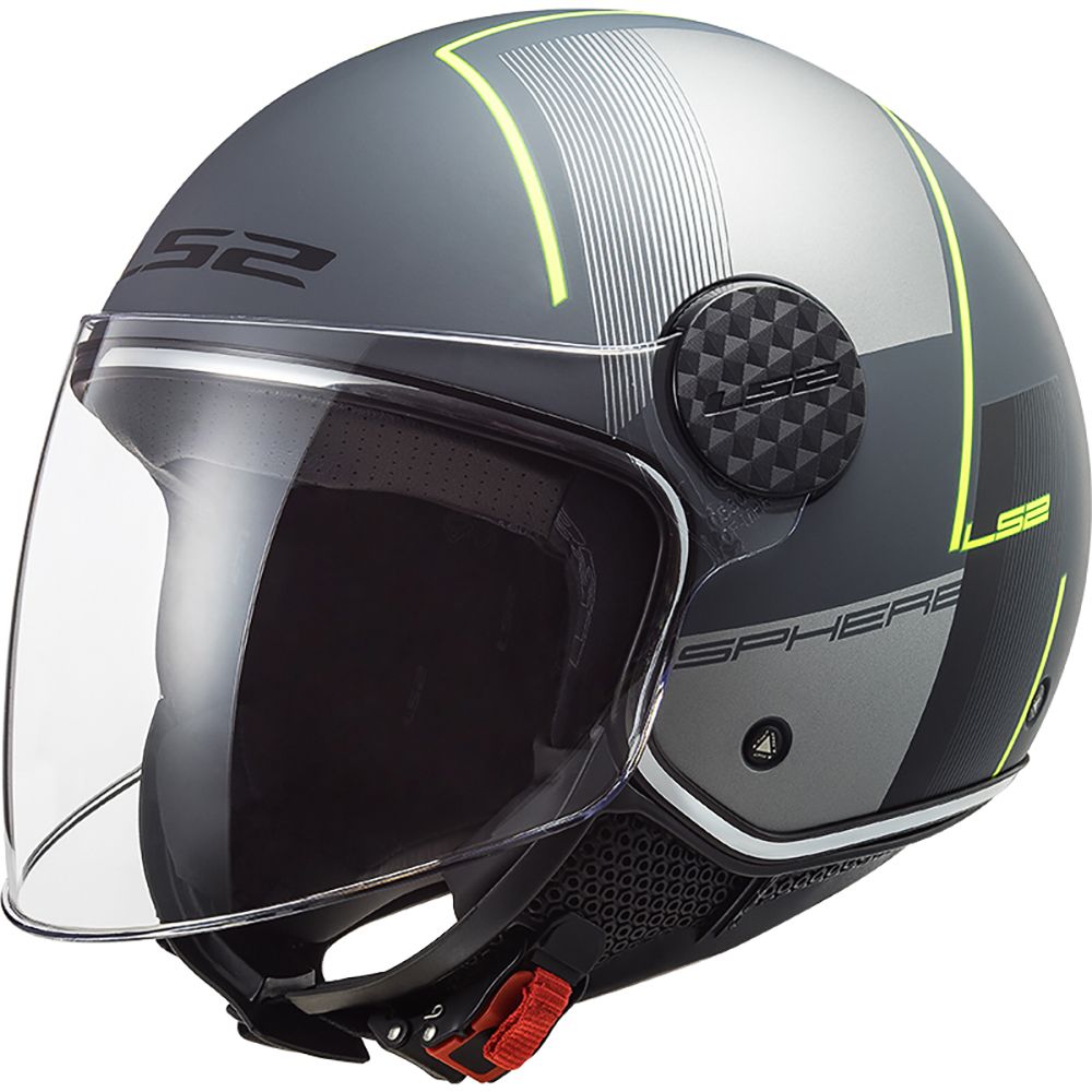 LS2 - Casque OF558 Sphere Lux Firm Noir Mat / Titanium