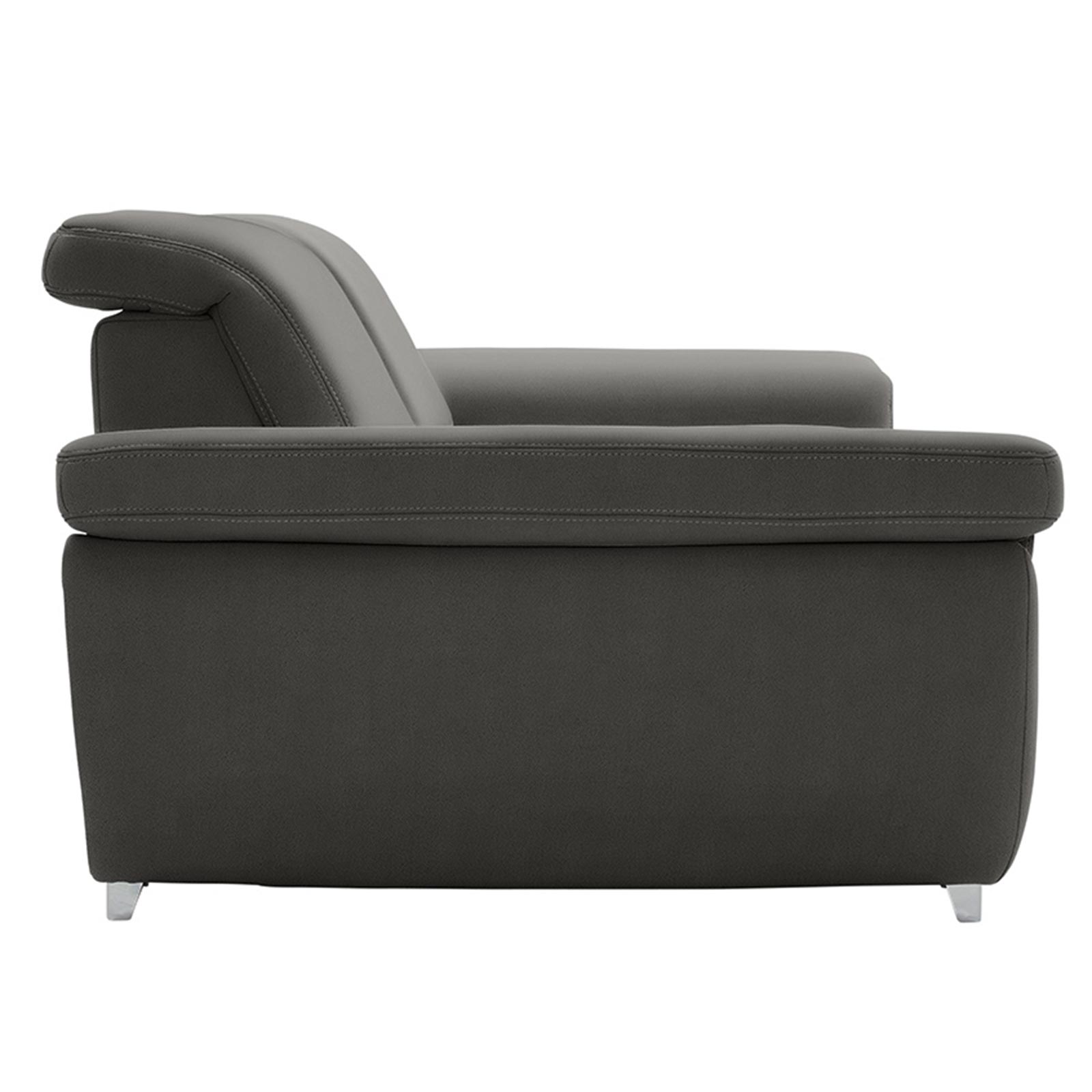 polsterpower 3-Sitzer Boxspringsofa - Holiday steel - Basismodell