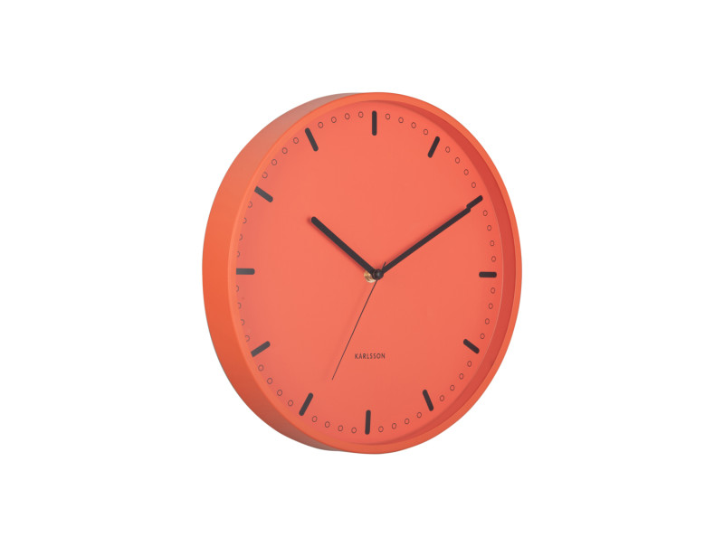 Wall Clock Cool Retro KA6071OR Brilliant orange