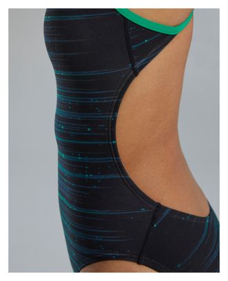 Maillot de bain Tyr Durafast Elite Speedwarp Cutoutfit Vert Femme