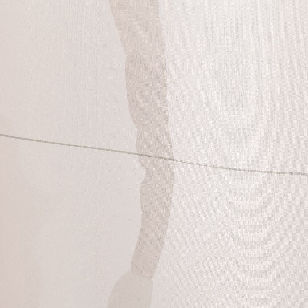 Sealskin Earth Douchegordijn 180x200 cm Polyester Donkergroen / Off-white