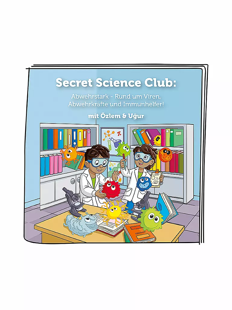 TONIES Hörfigur - Secret Science Club: Abwehrstark - Rund um Viren, Abwehrkräfte und Immunhelfer! mit Özlem & Ugur keine Farbe