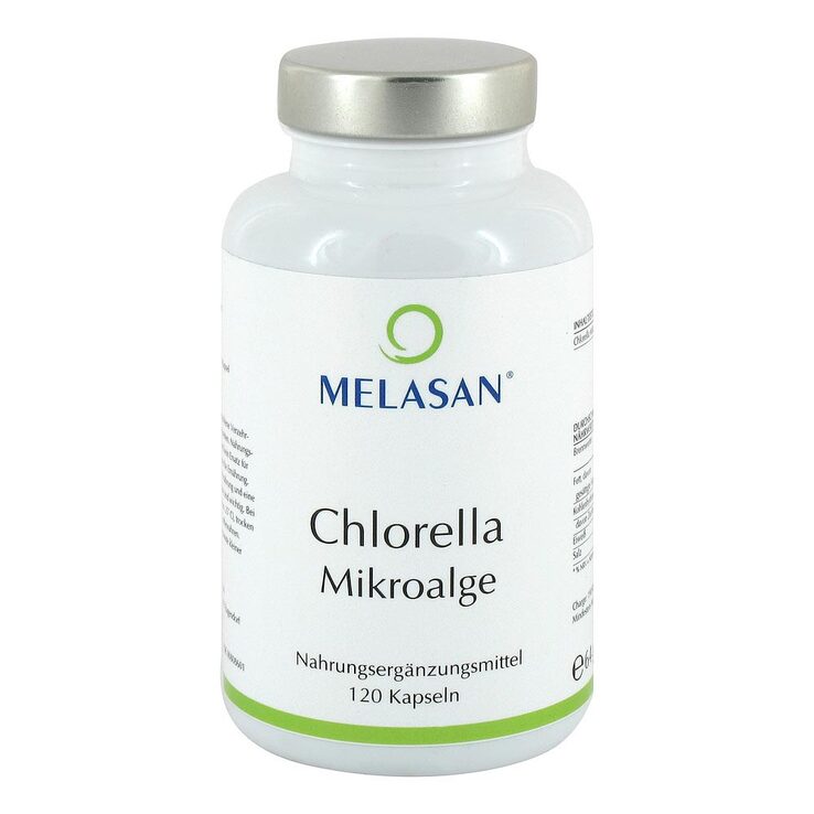 Chlorella Grünalge Kapseln, 120 St