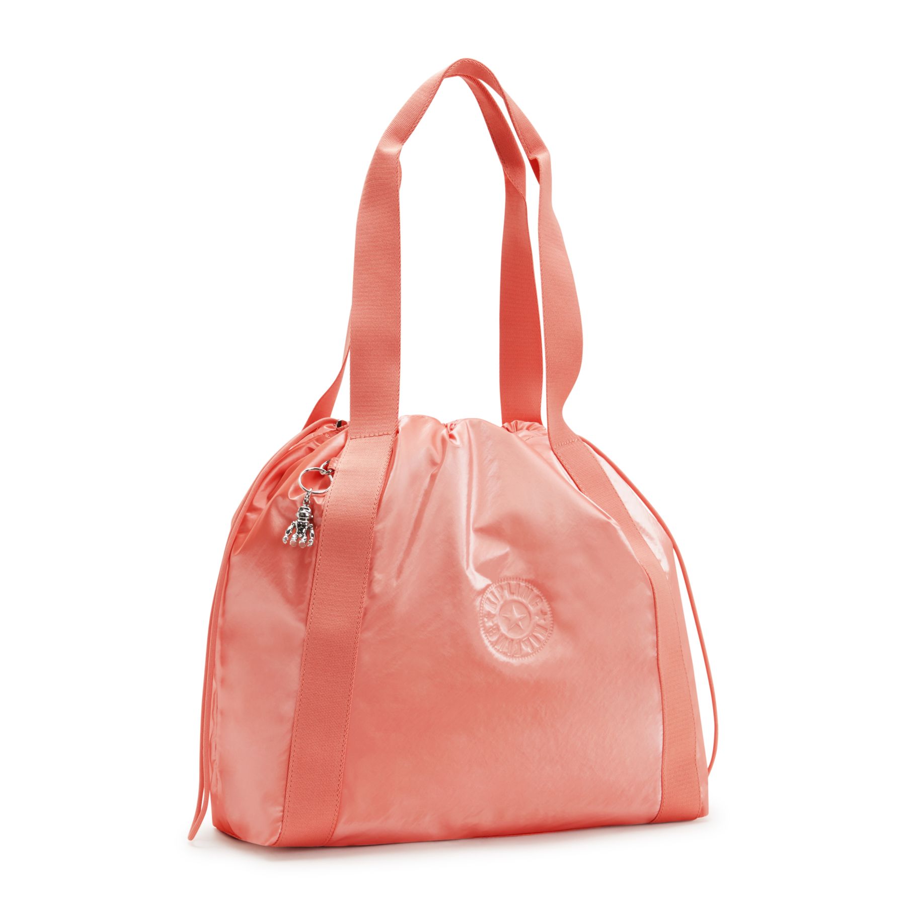 ELMAR Sac fourre-tout de taille moyenne avec cordon de serrage - Peach Glam