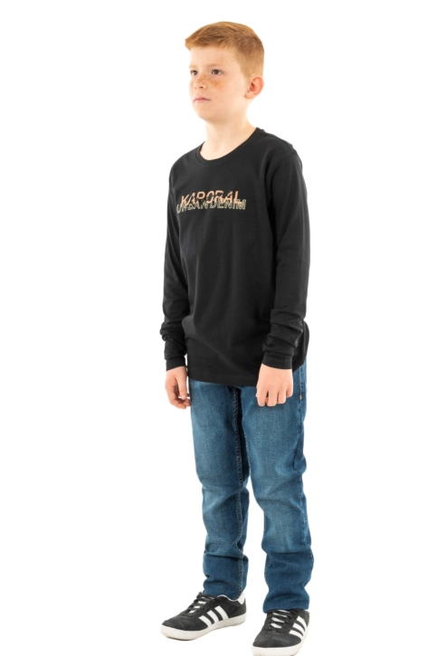 Tee shirts manches longues kaporal marny black