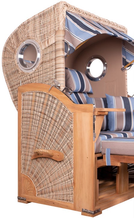 Strandstoel Rantum Teak PE kuip Design 580