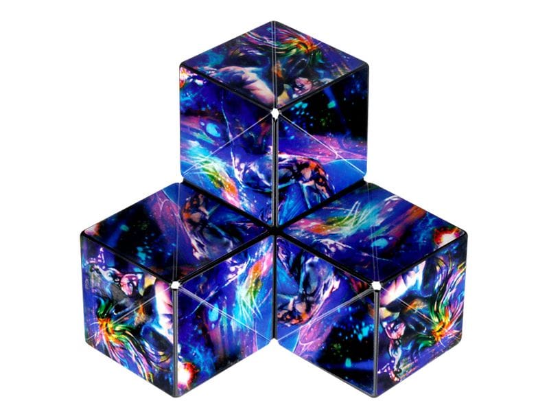 Shashibo Cube Cosmic Surfer – by Artist Jumbie Magnetischer Zauberwürfel