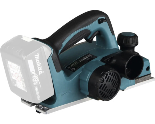 Makita DKP180Z 82 mm 18 V accu schaafmachine, zonder accu en lader