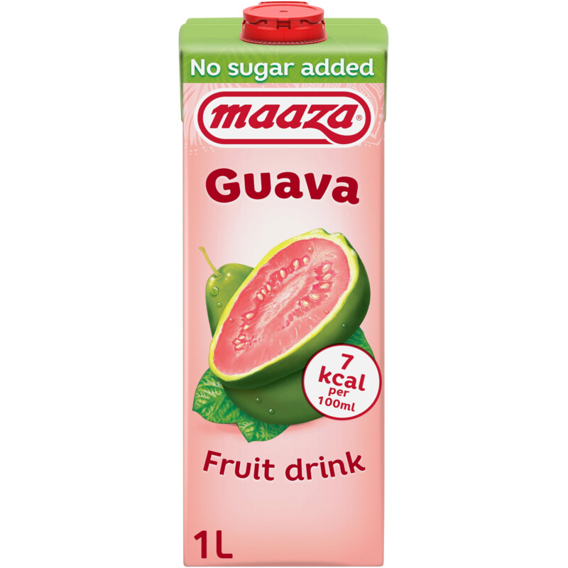 Maaza Guave fruit drink no sugar added