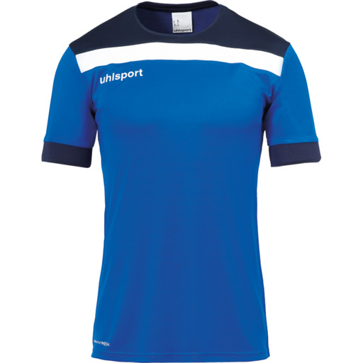 Camisa Offense 23 de manga curta Azur/azul Marino/blanco Uhlsport