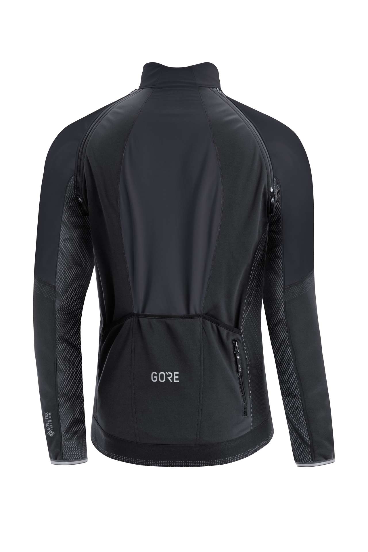 GORE Wear Phantom Fietsjack Zwart/Grijs Heren