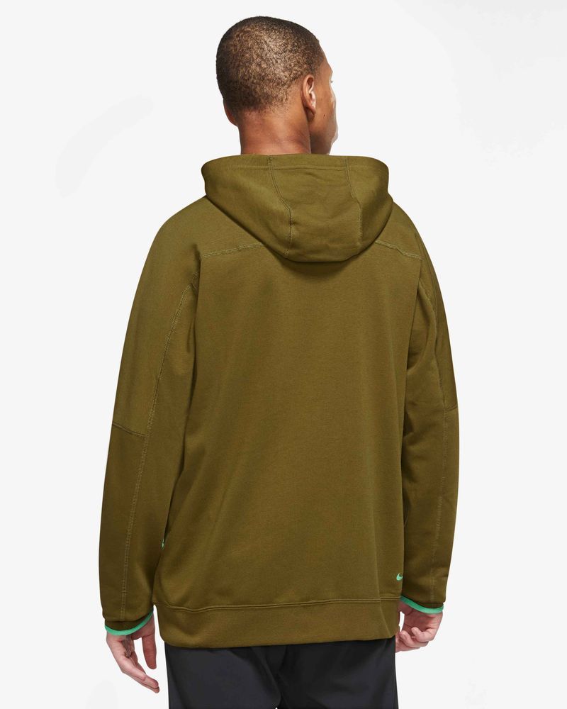 Sweat à capuche de trail Nike Trail Vert pour homme