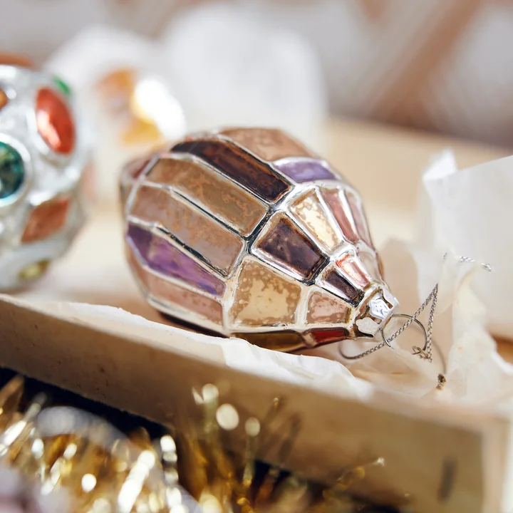 HKliving - HK Christmas Ornaments, anatomic oval