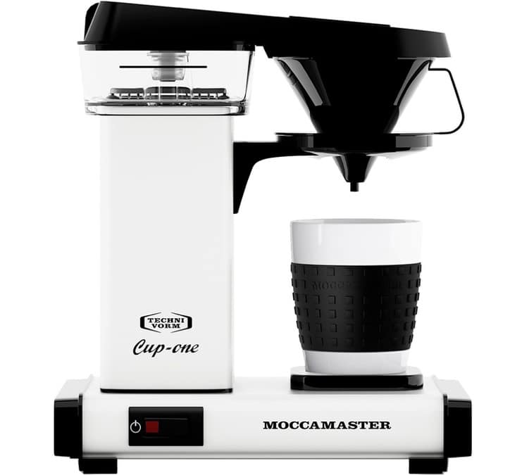 Cafetière filtre - MOCCAMASTER -  Cup One Blanche + offre cadeaux