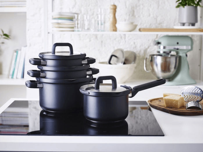 Flow Cool Black pannenset 4-delig