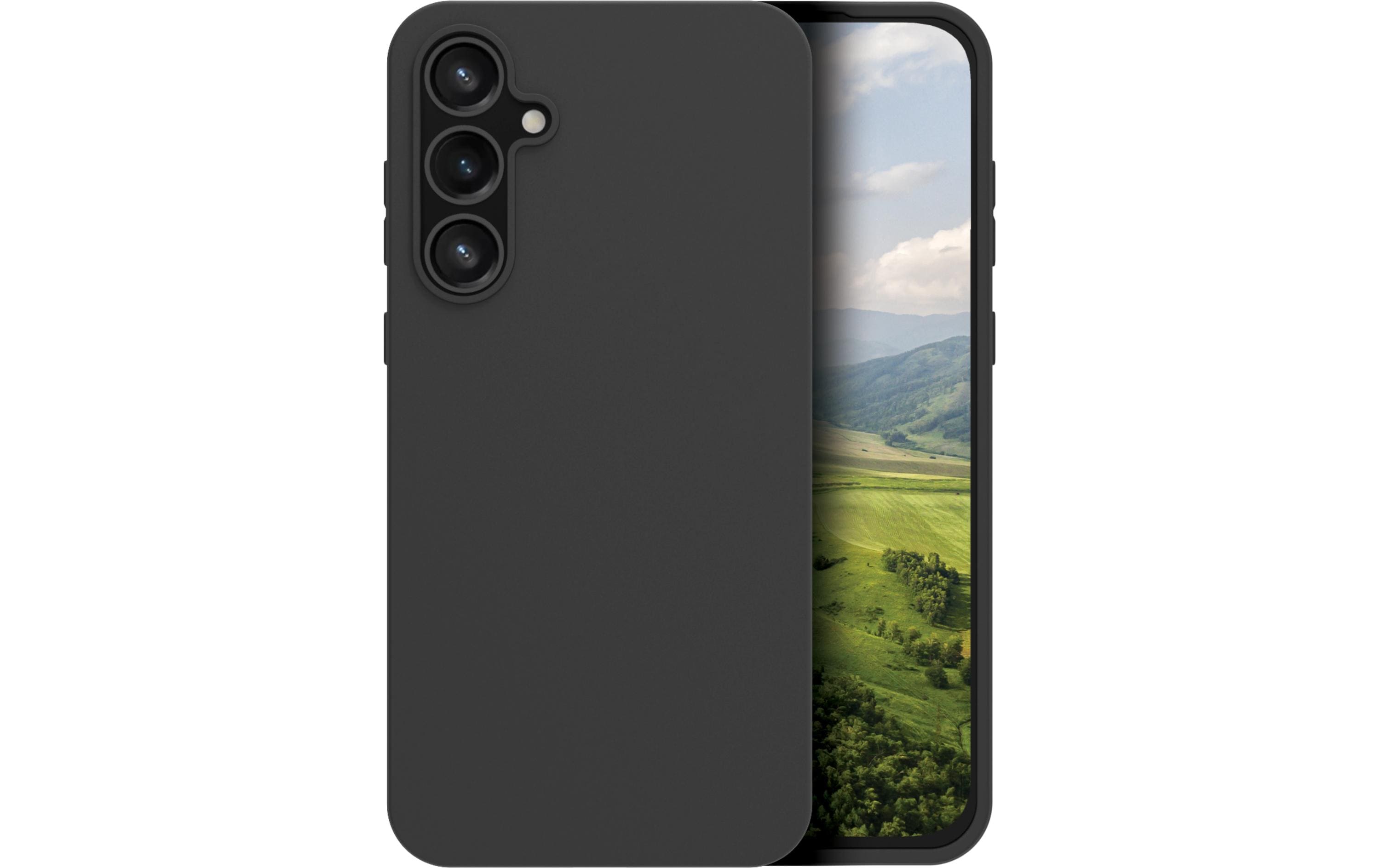 Back Cover Greenland Galaxy A35 5G Night BlackSchutzhülle für das Samsung Galaxy A35 5G