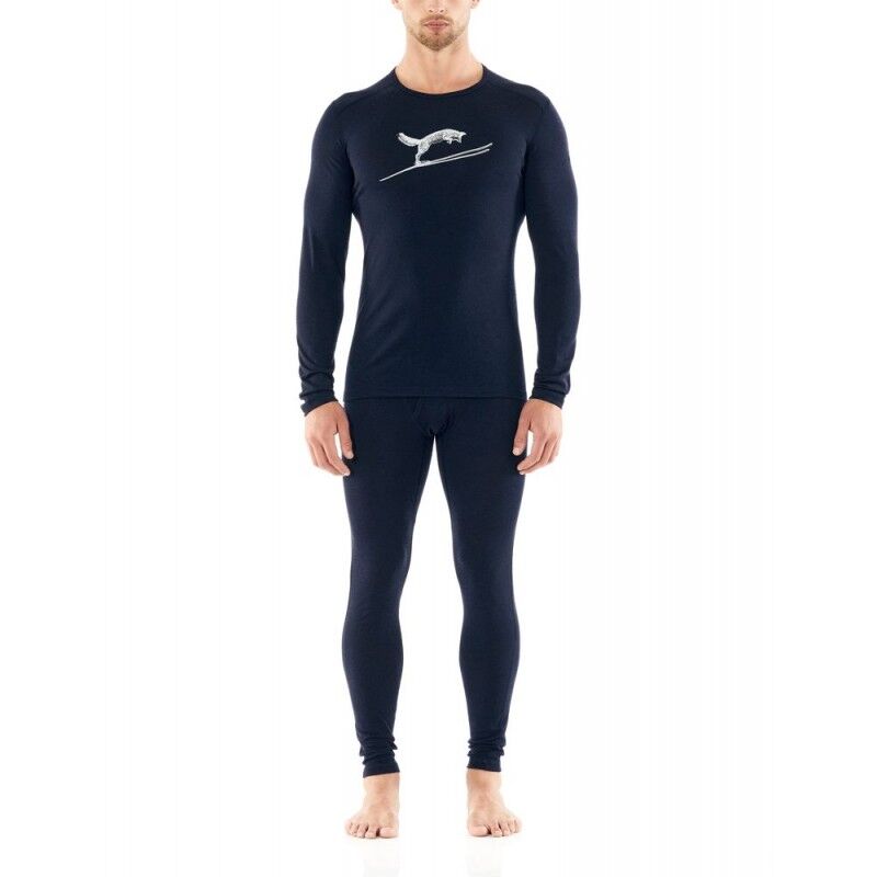 200 Oasis Leggings with Fly - Sous-vêtement mérinos homme
