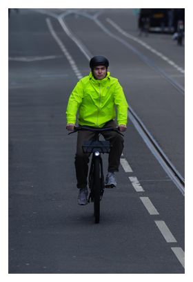 Veste de pluie - Femme et Homme - Jaune - Rogelli Commuter Core