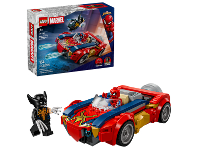 LEGO Spider-Man auto vs. Venomized Wolverine (76336)