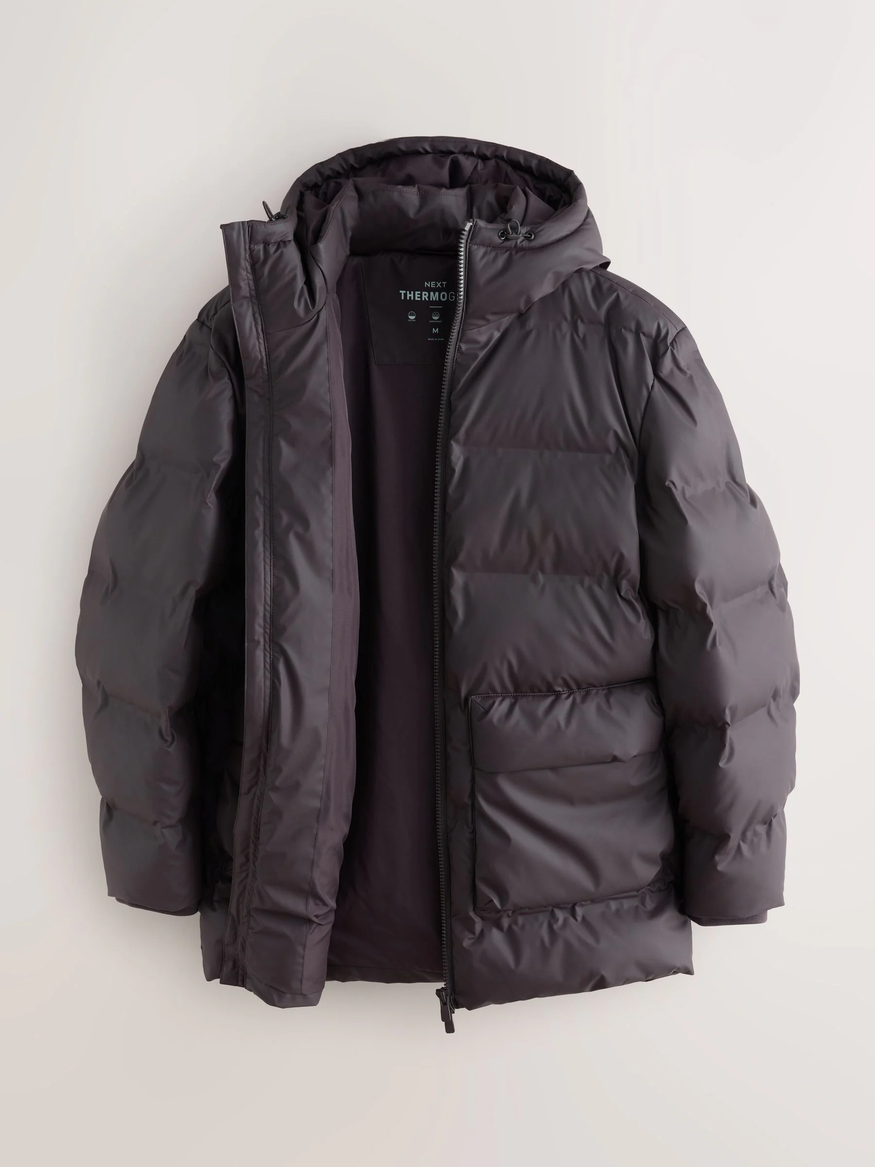Bruin - ThermoGen Shower Resistant Rubbersied Puffer Coat