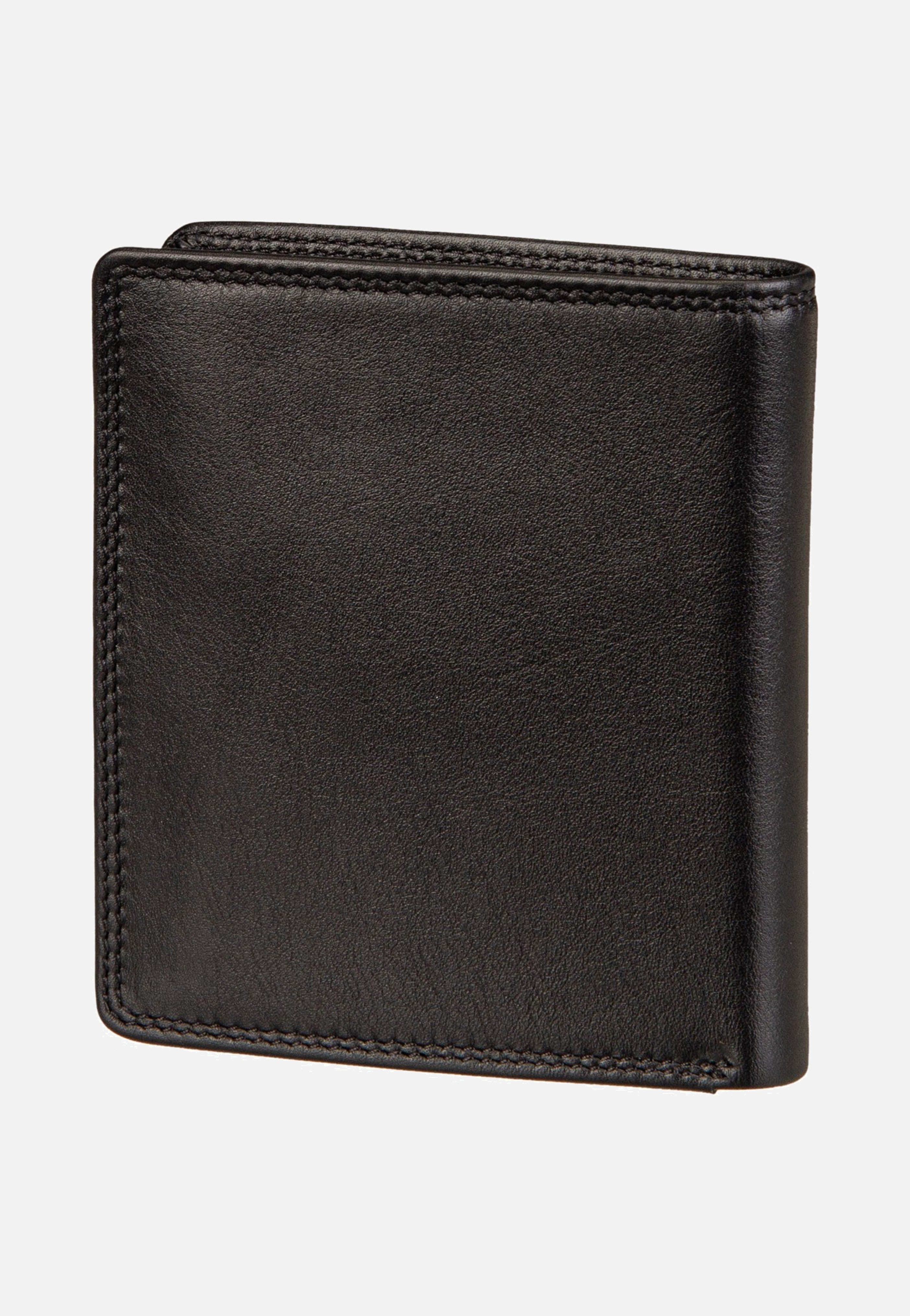 Golf RFID Coin Wallet Carré 6Cs Black - Portemonnaie