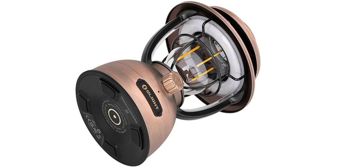 Olight Olantern Classic 2 Pro, wiederaufladbar Braun Campinglampe