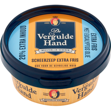 De Vergulde Hand Scheerzeep Extra Fris 75 g