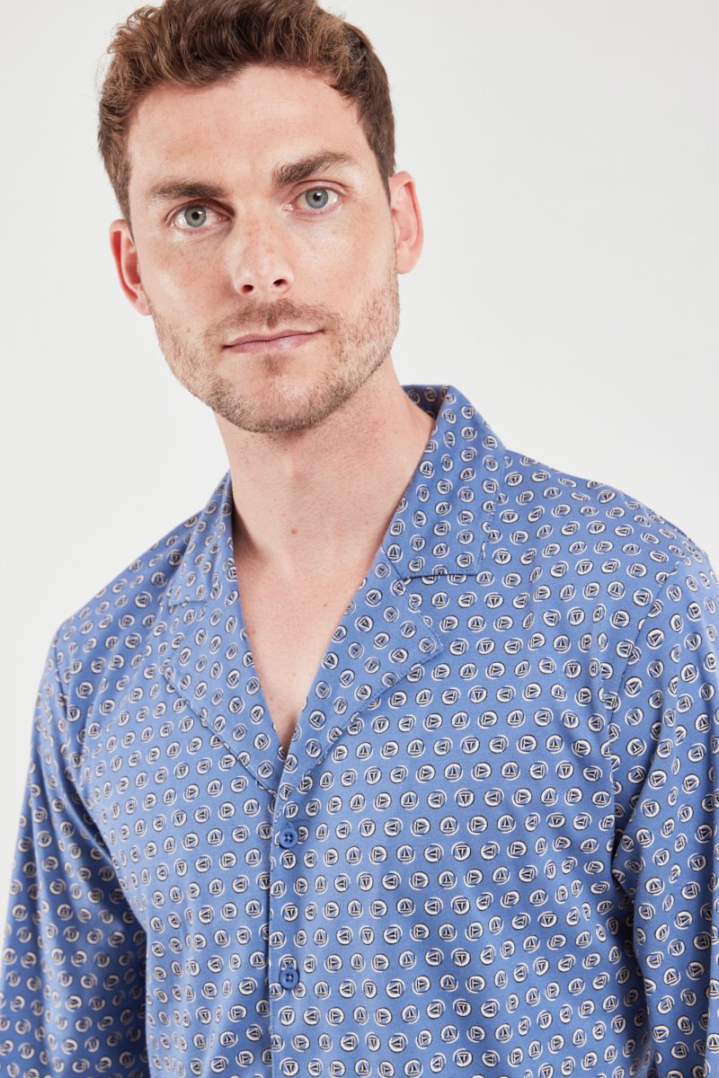 Pyjama ouvert - coton léger