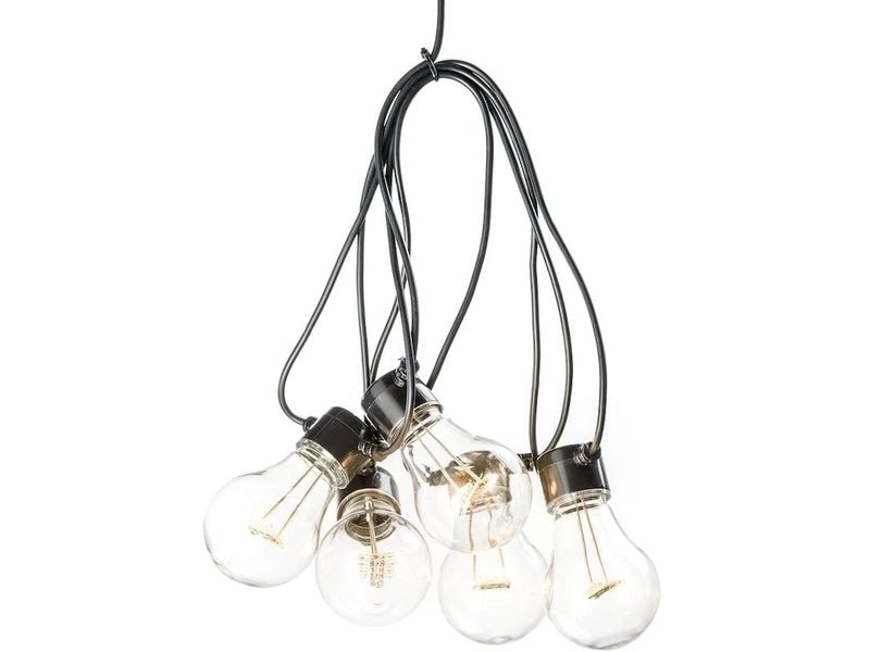 Konstsmide Lichterkette LED Party Lichterkette - klar LED-Lichterkette für durchtanzte Vollmondnächte