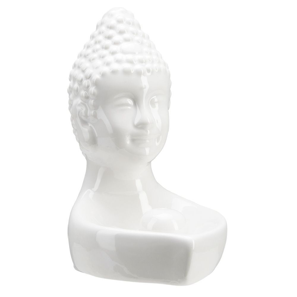 Porte encens décoration Bouddha en céramique