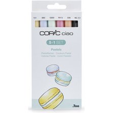 Marqueur ciao, kit de 5+1 'Pastels'