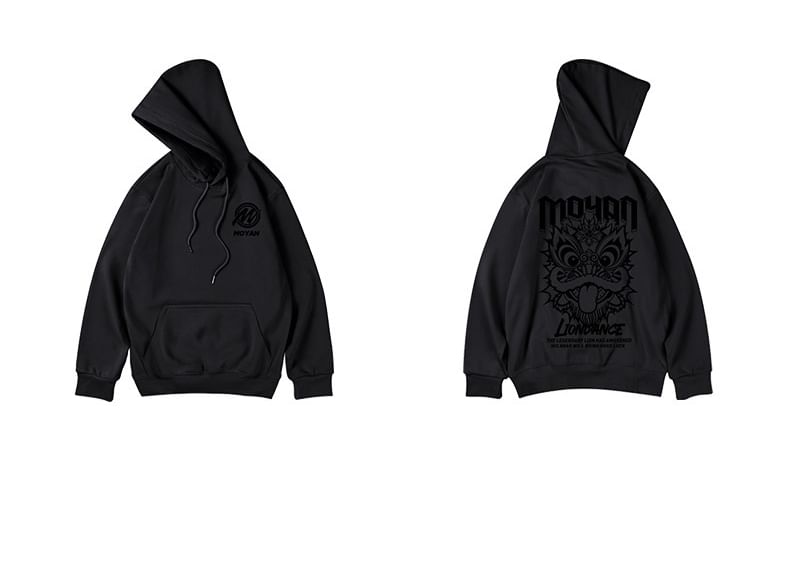 Cowpow - Cartoon Print Hoodie