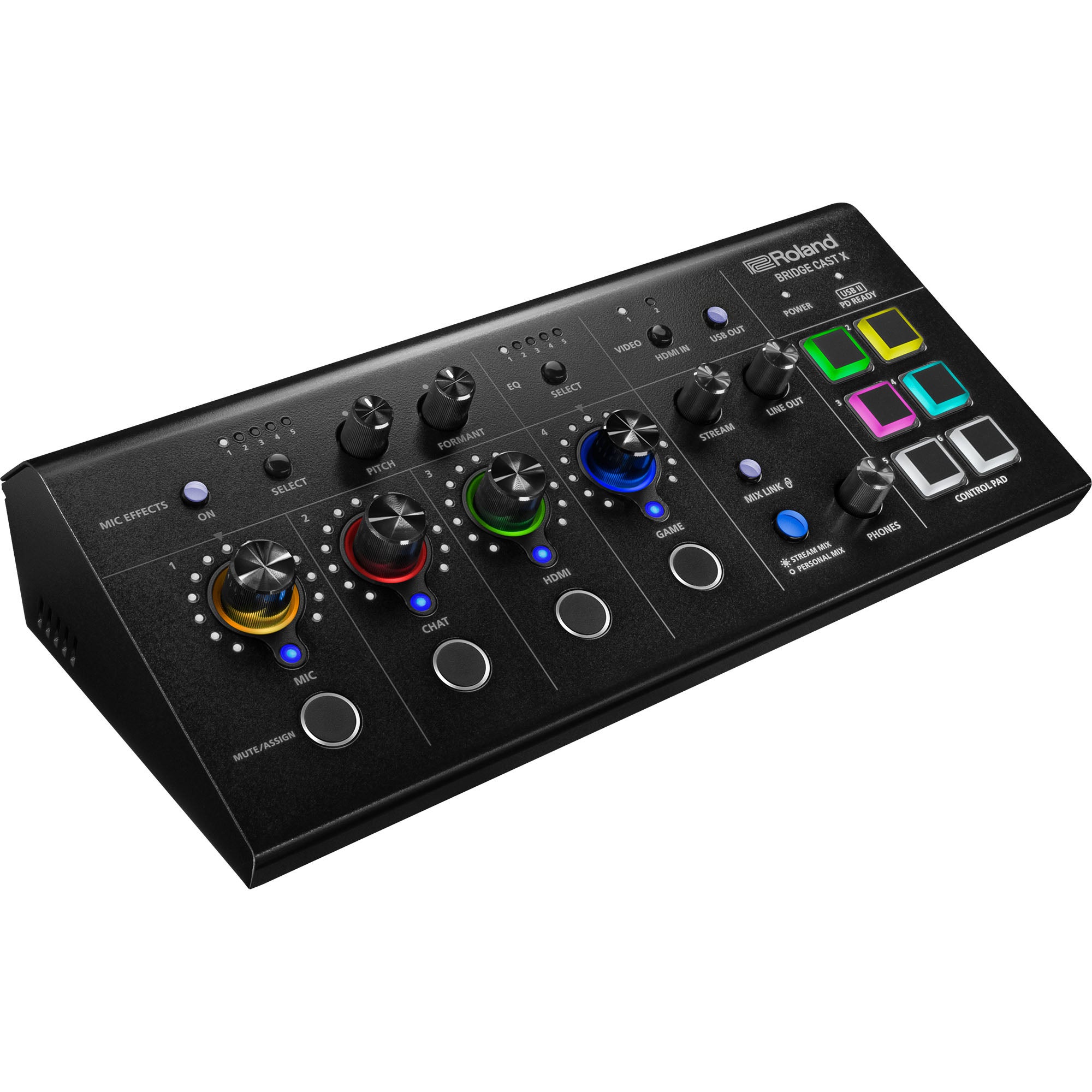 Roland Bridge Cast X gaming audio mixer