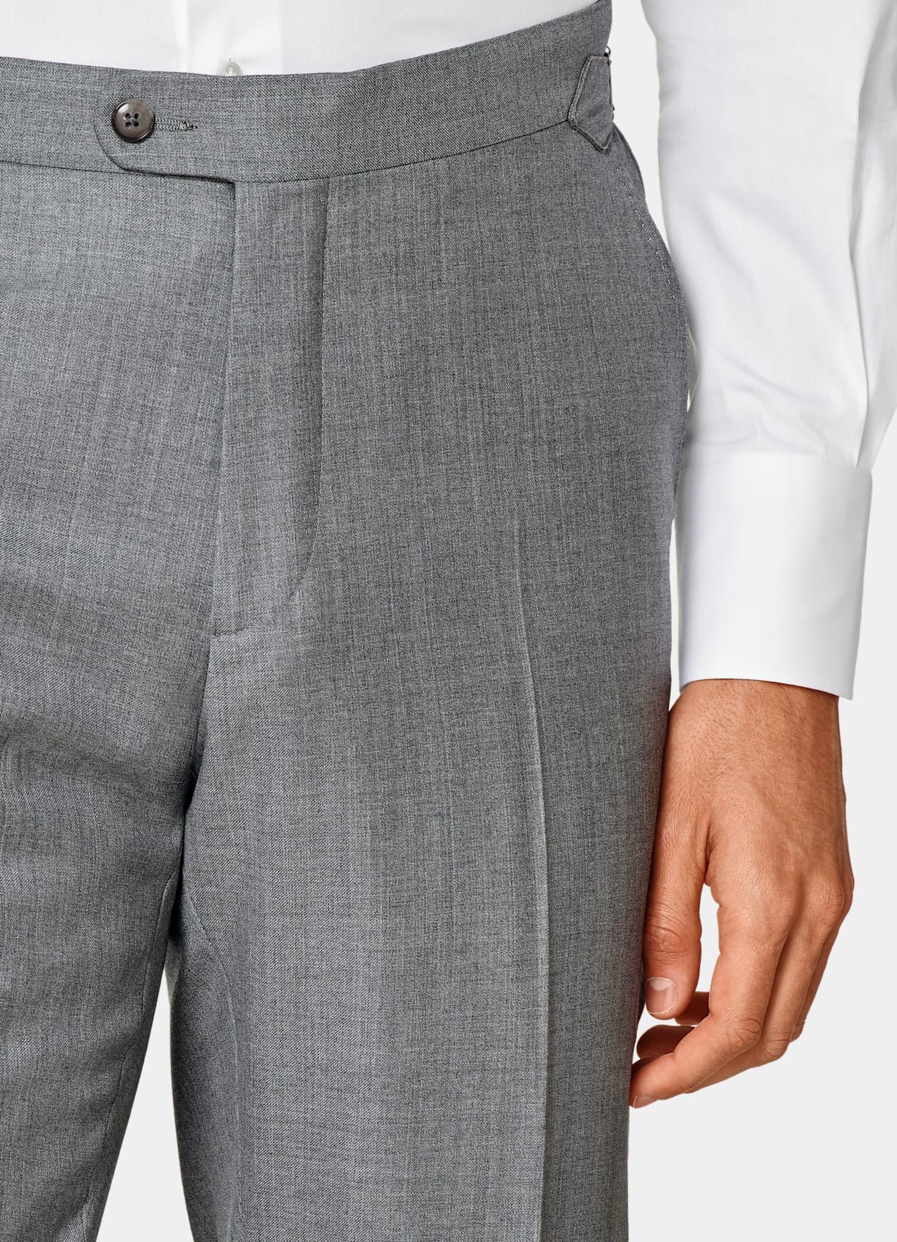 Costume Perennial Havana coupe Tailored gris clair