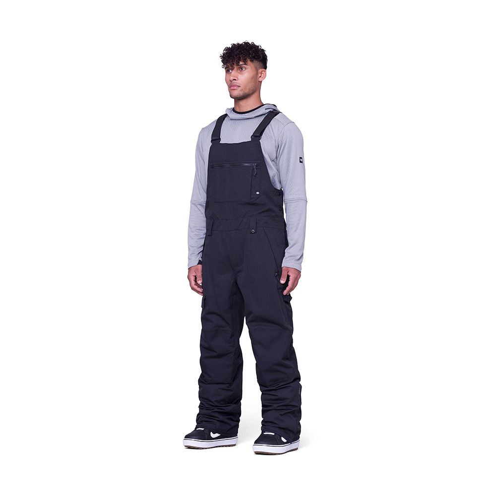 686 HOT LAP - Salopette Homme black