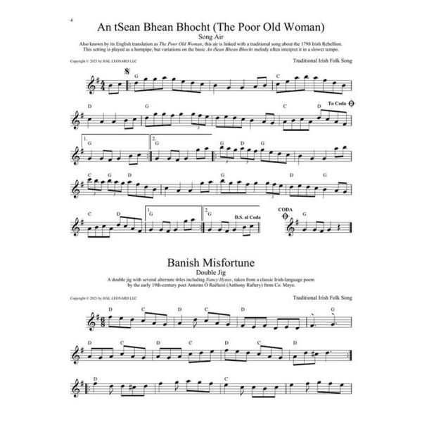 Hal Leonard First 50 Irish Tinwhistle