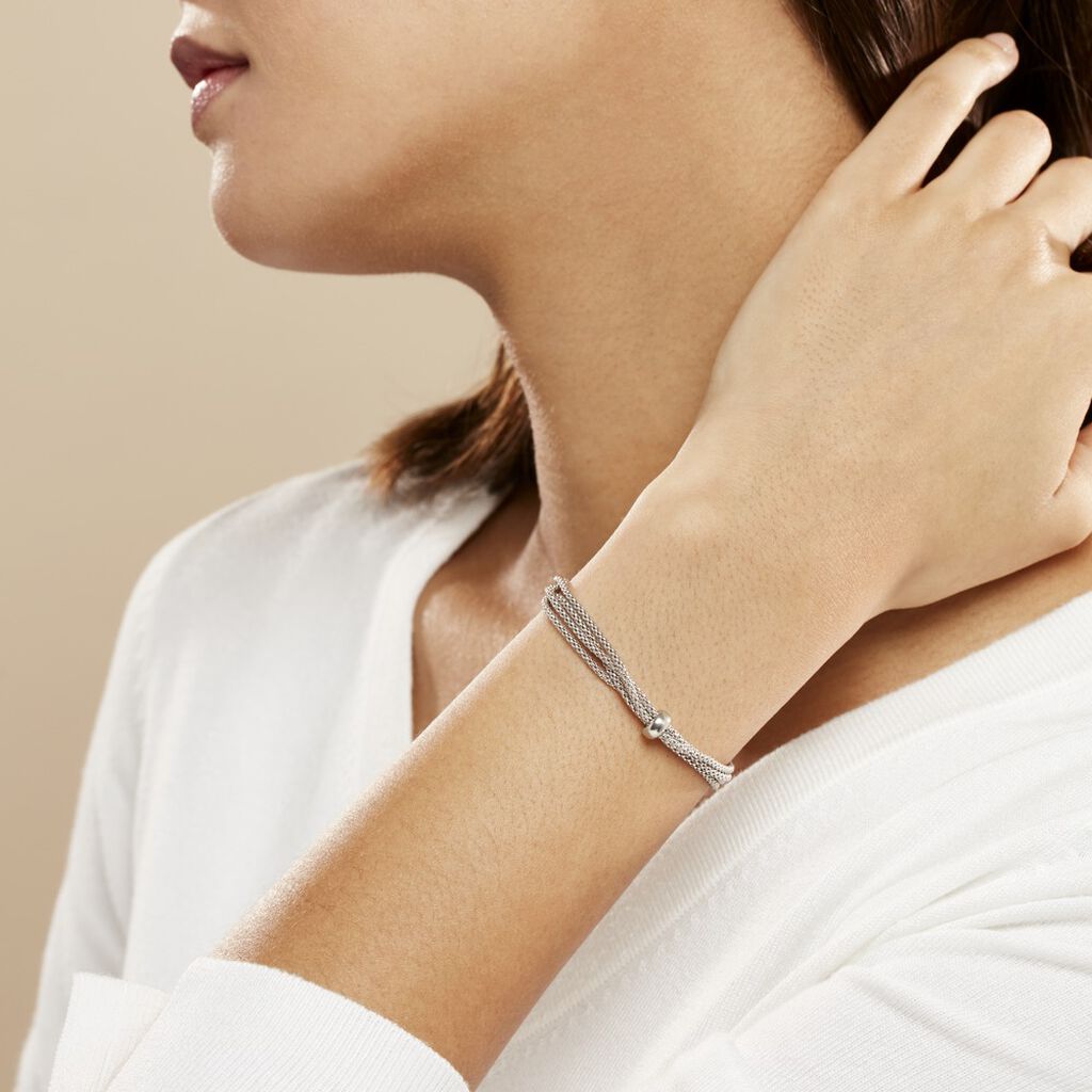 Bracelet Cefora Argent Blanc