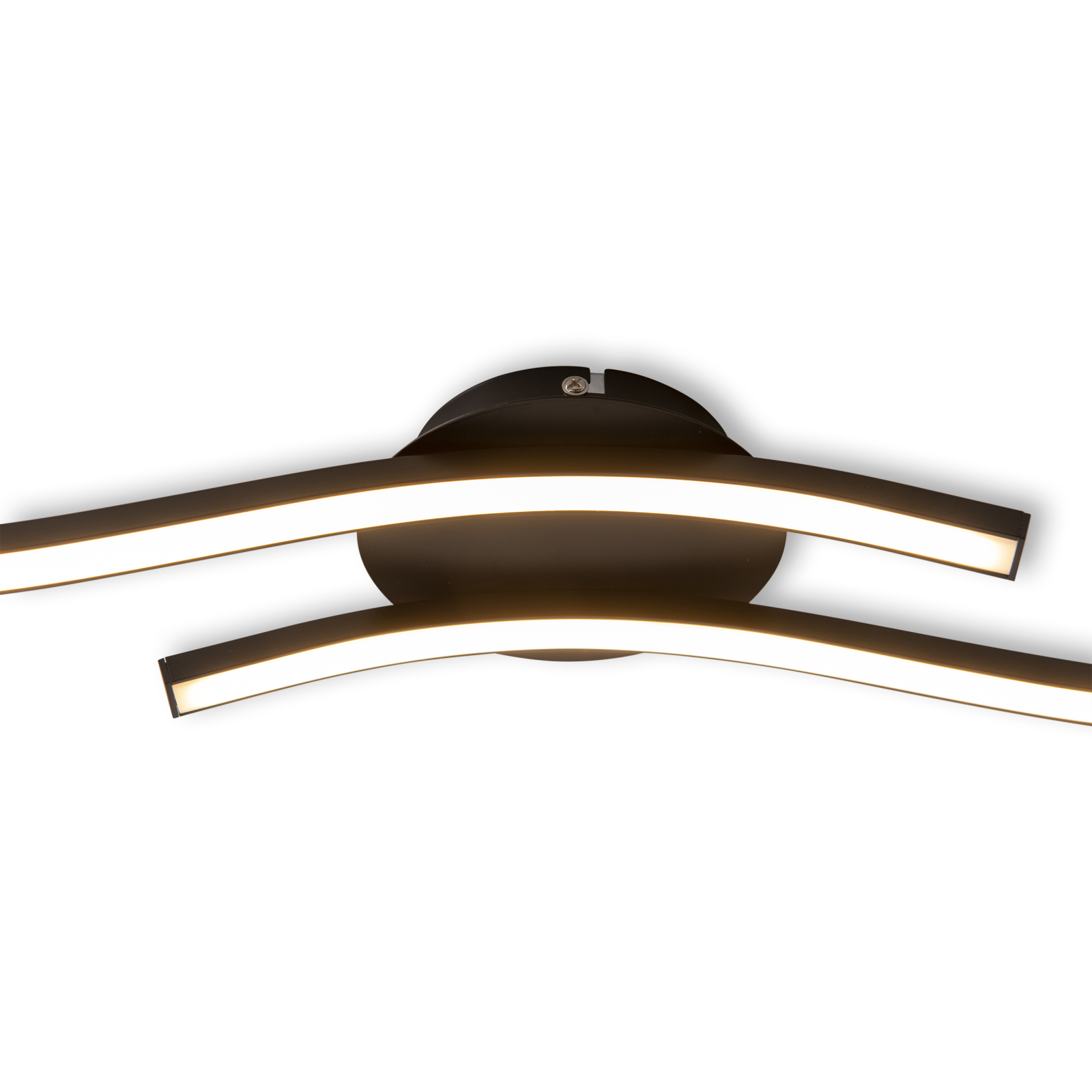 LED-Deckenleuchte ONDA - schwarz - 66 cm lang