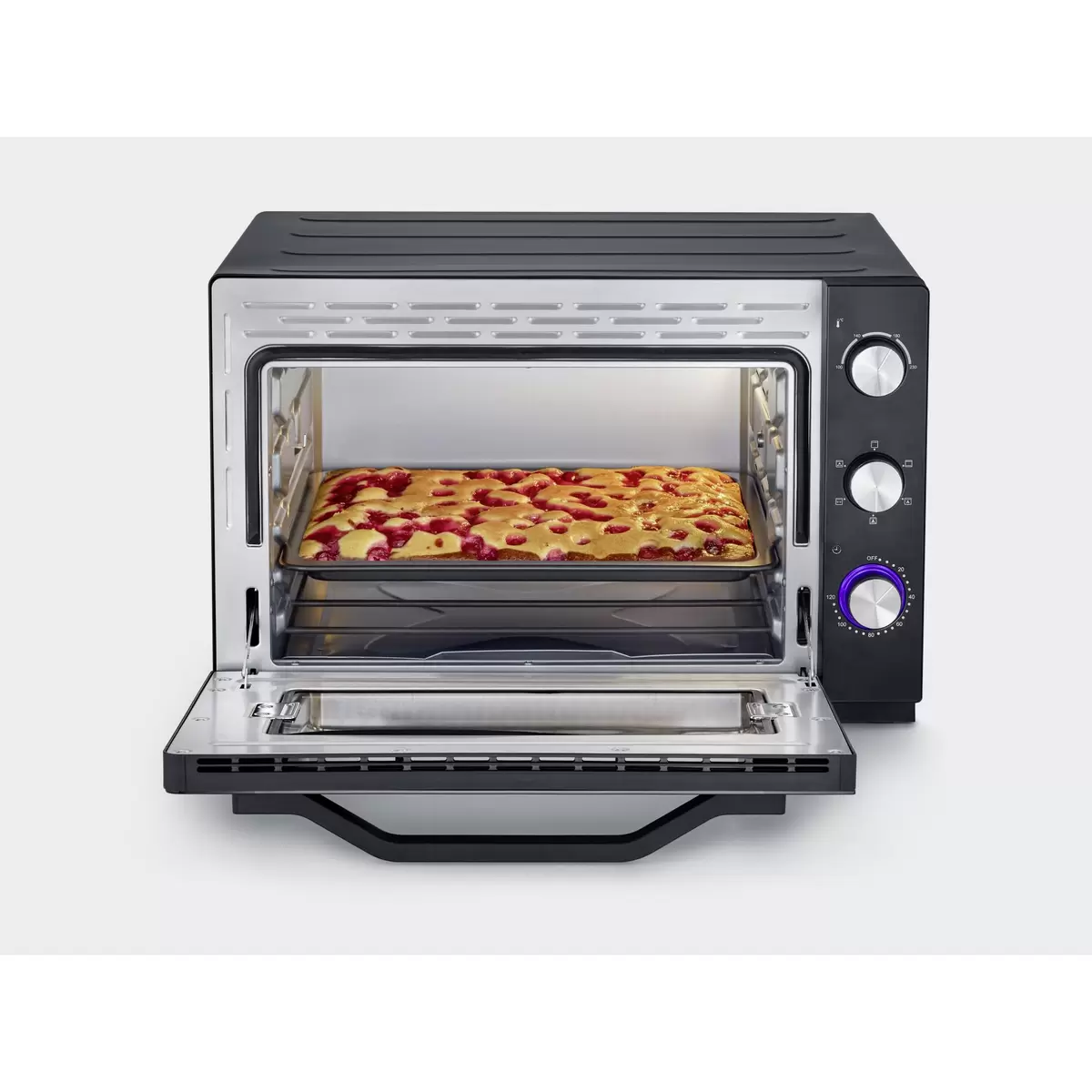 Tischbackofen Severin TO2073 Schwarz