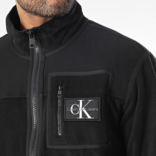 Veste Zippée Polaire Fleece Blocking 2521 Noir