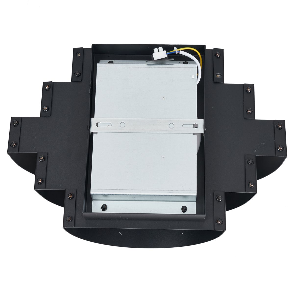 Moderne wandlamp zwart incl. LED 3-staps dimbaar - Lines