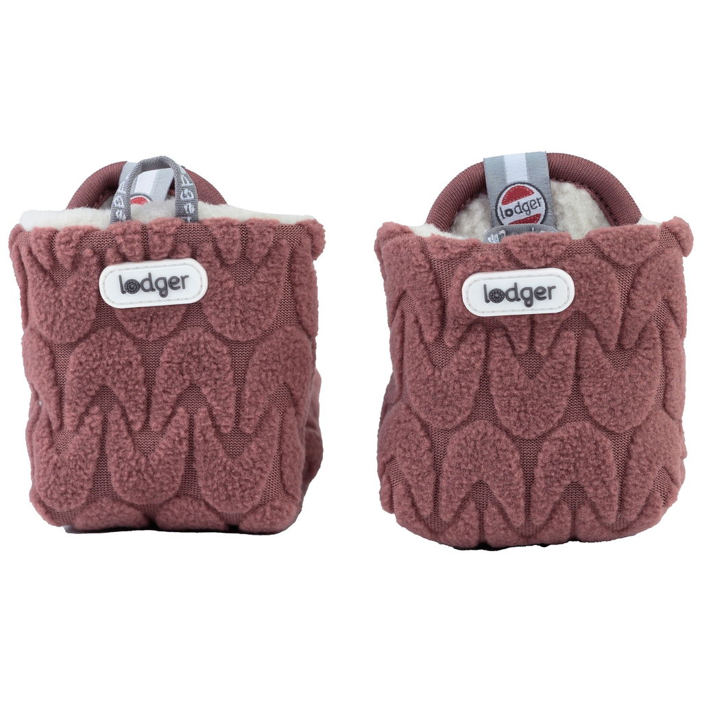 LodgerLodger   Fleece Babyschuhe Empire rosewood 3-6M