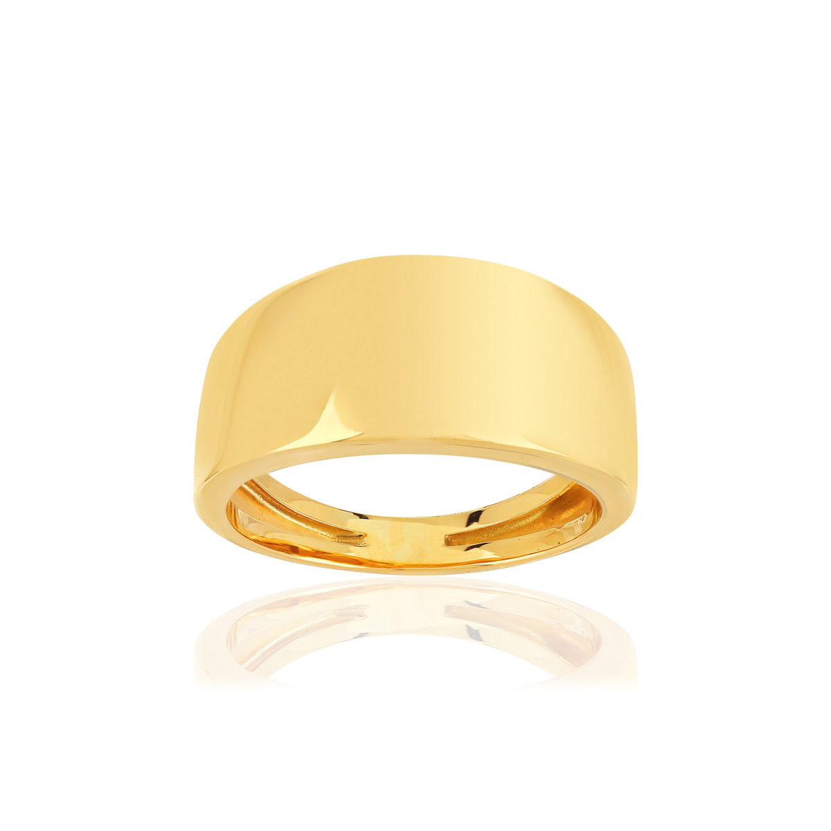 Bague or jaune 375